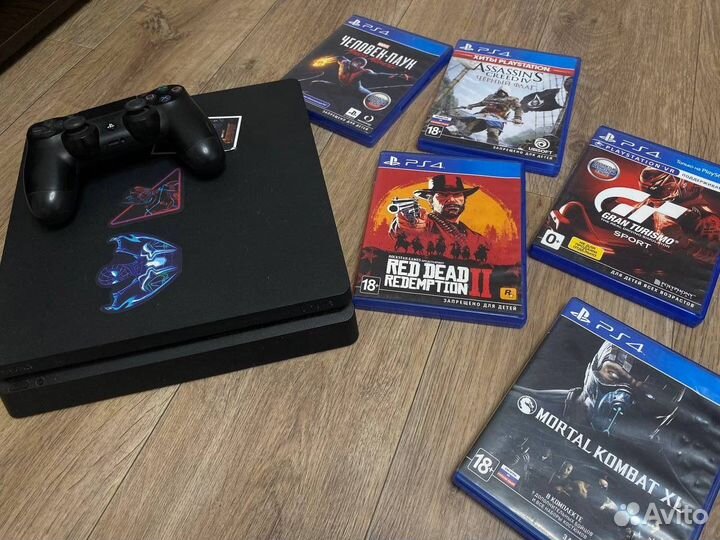 Sony playstation 4 slim 1 tb бу