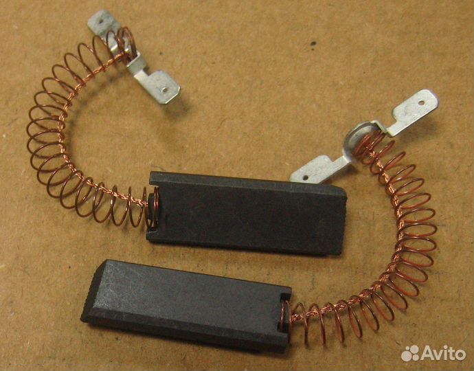 Щетки 5х15х43 угольные для электродвигателя стирал