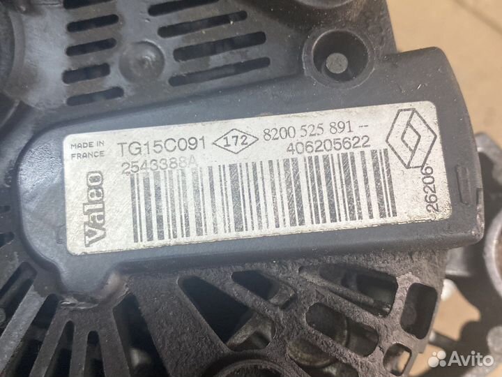 Генератор Рено M9R 2.0dci Сценик Меган Лагуна