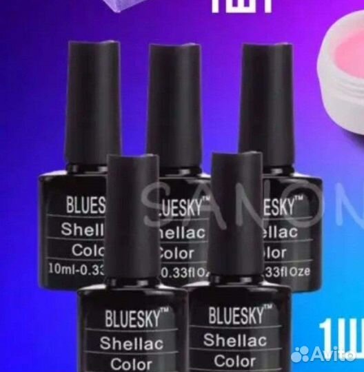 Уф лампа, много гель лаков