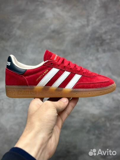 Кроссовки женские Adidas Spezial Sporty & Rich Red