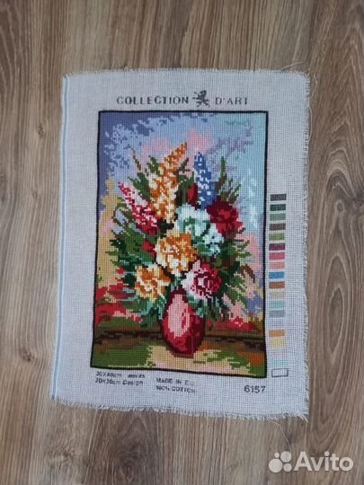 Готовая вышивка