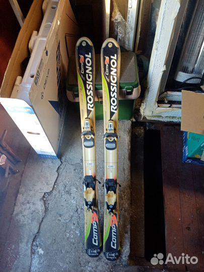 Горные лыжи детские 110 см и 100 см