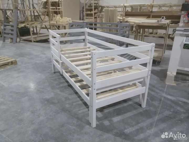 Кровать детская двуспальная Софа 2. Цвет на выбор