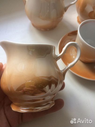 Сервиз кофейный,новый,15 предметрв