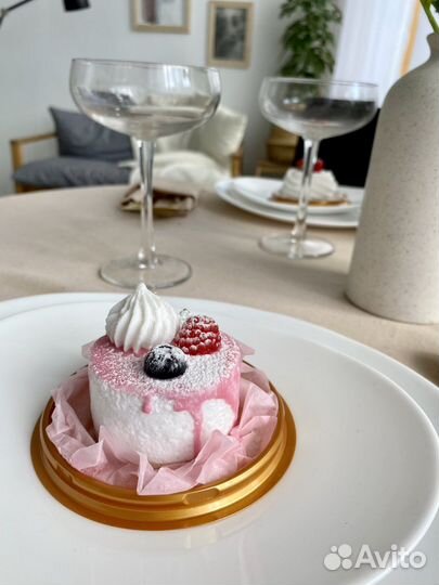 Мыло пирожное ручной работы