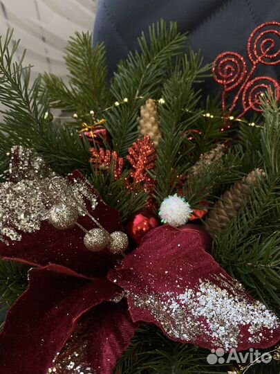 Новогодние композиции из живой хвои