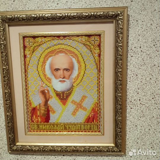 Иконы вышитые бисером