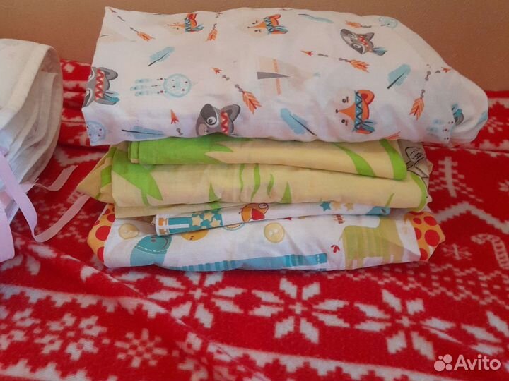 Наволочка на детскую кроватку