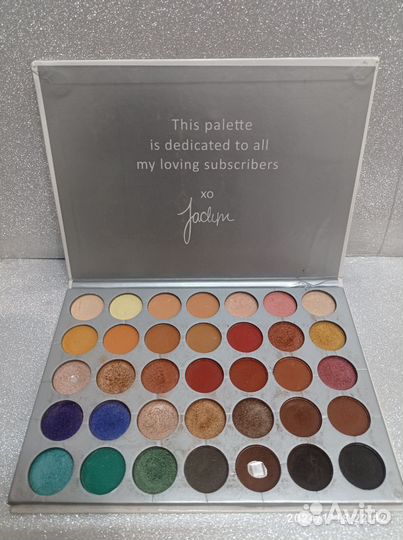 Палетка теней Morphe X Jaclyn Hill, 35 оттенков
