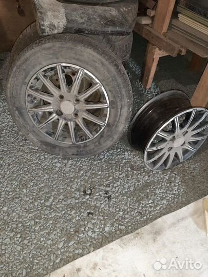 Литые диски r14 на ваз бу