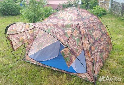 Палатка с козырьком