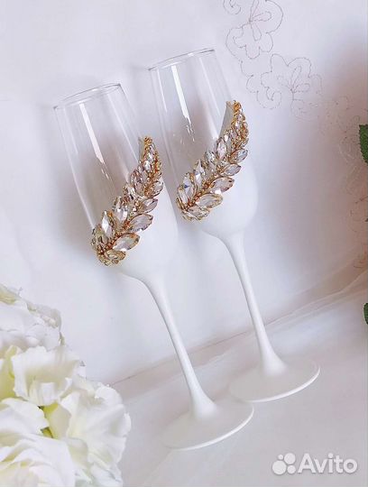 Бокалы на свадьбу