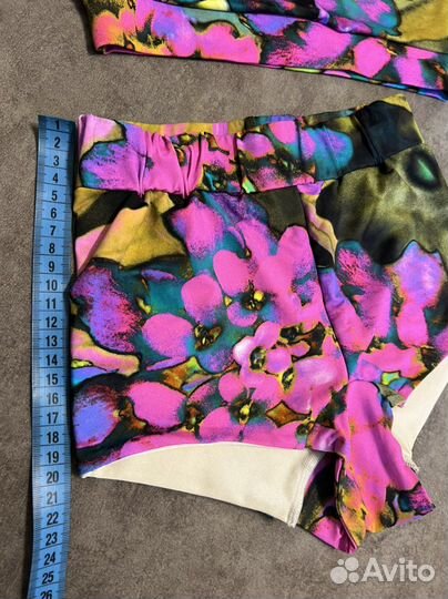 Костюм шорты топ для танцев хореографии