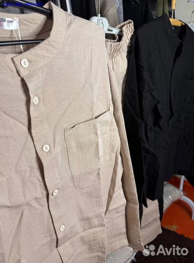 Льняной костюм (Арт.68939)