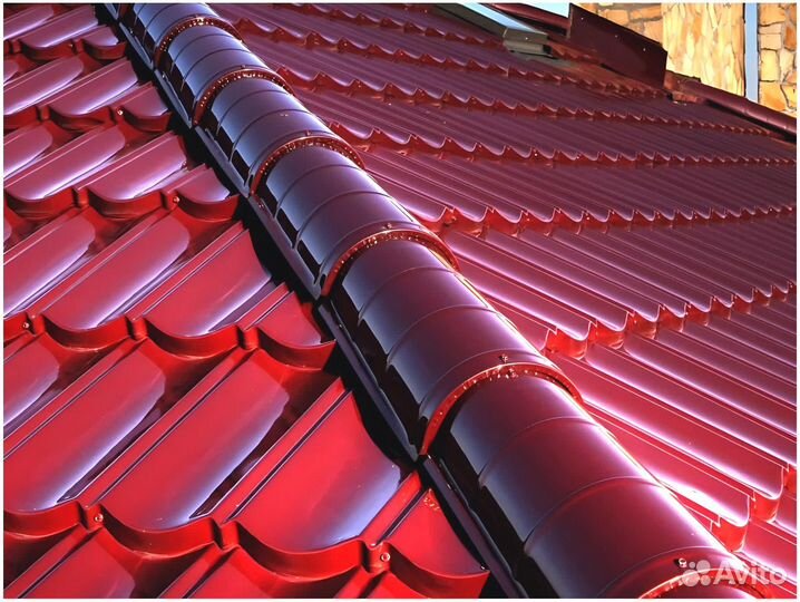 Кровля, металлочерепица. Оплата после доставки