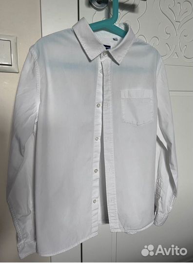 Рубашка белая (итальянская) для школы 134