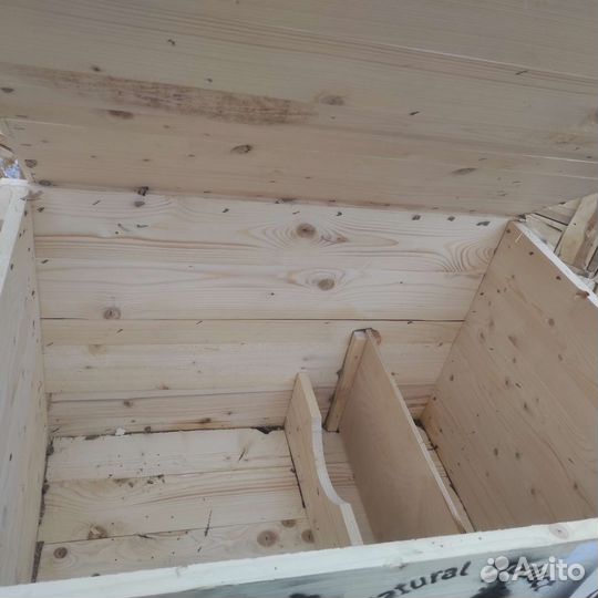 Деревянный ящик для хранения картофеля