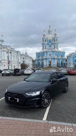 Аренда Audi A8 с водителем, цу, трансфер