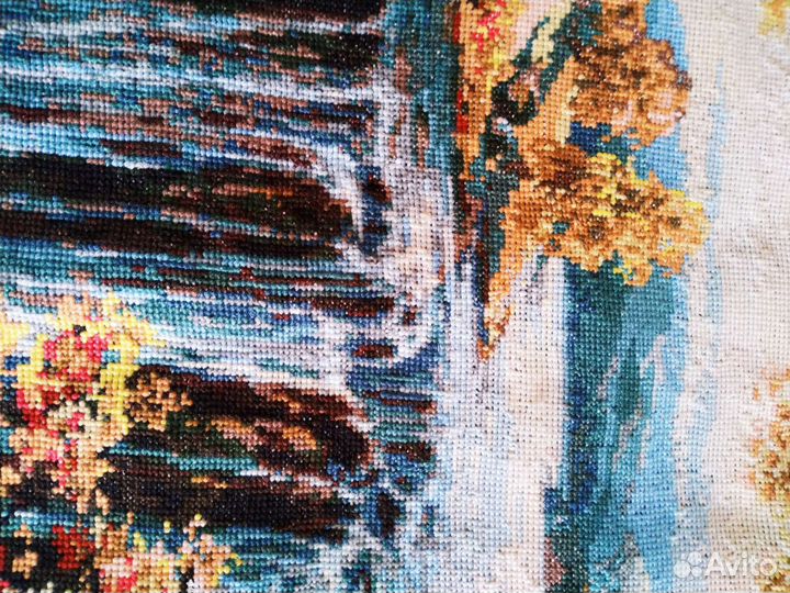 Вышивка для оформления картины