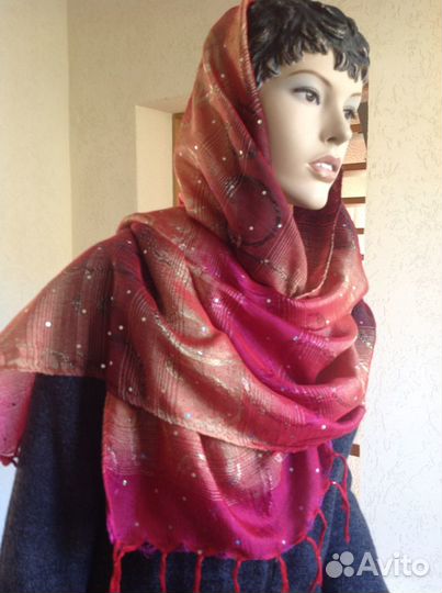 Шарфики палантины платки