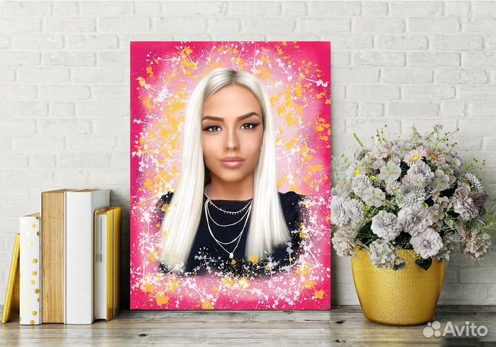 Портрет по фото в стиле Dream Art / Обработка фото