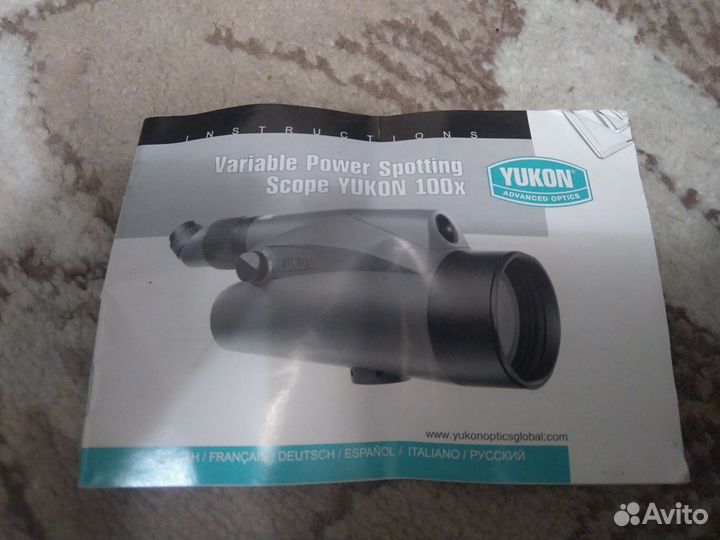 Зрительная труба yukon 6-100x100