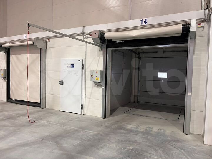 Современный холодильный склад, 1000 м²