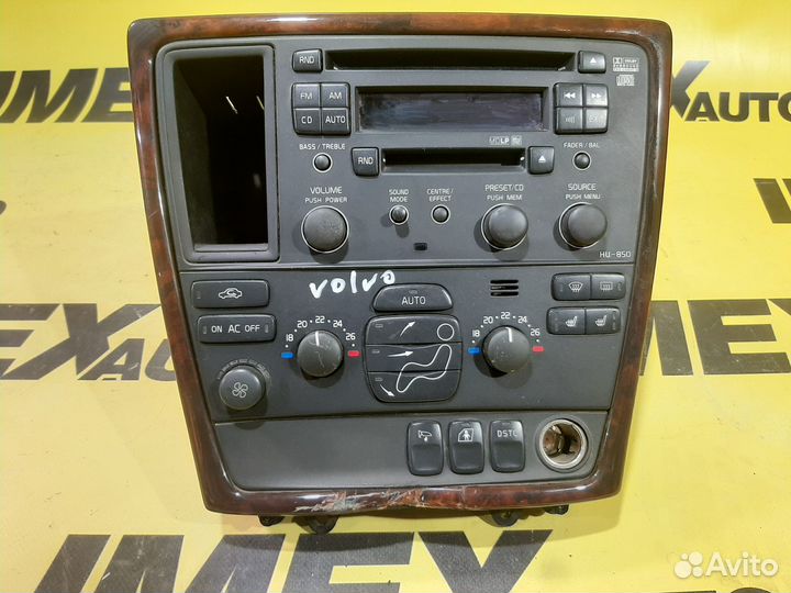 Блок управления климат-контролем Volvo S60 V70