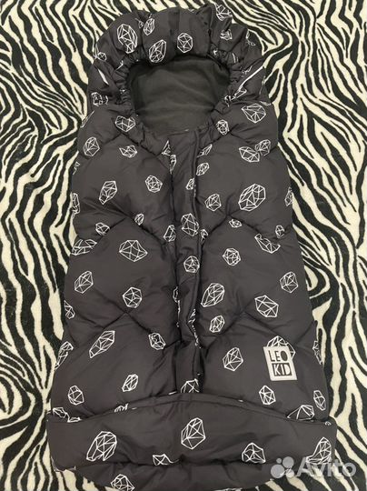 Конверт leokid зимний в коляску