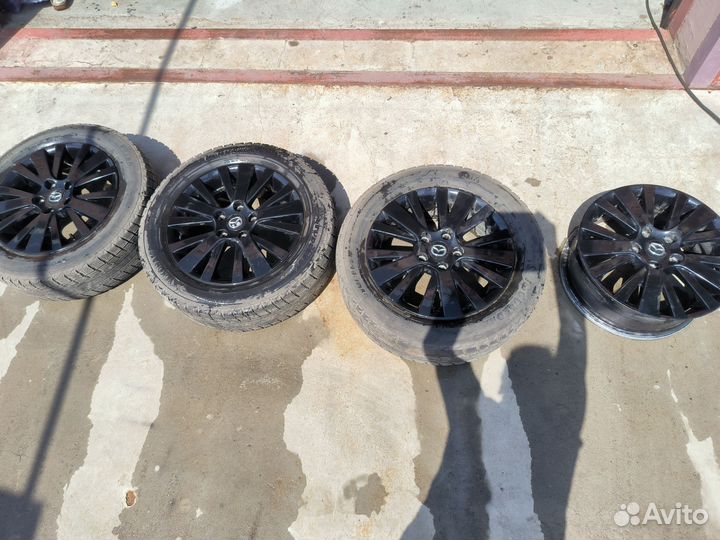 Литые диски на mazda r16