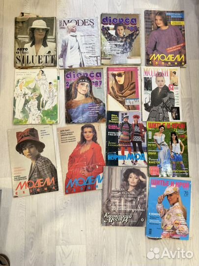 Журналы по шитью и вязанию