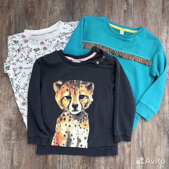 Свитшоты для девочки 104р