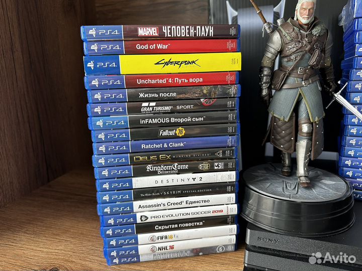 Диски для PS 4 (б/у)