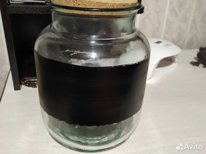 Бутылка стеклянная