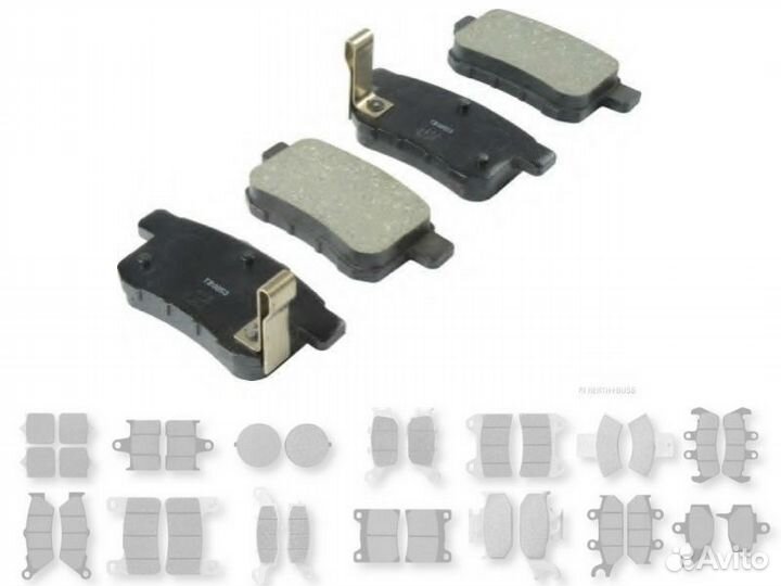 Колодки Honda Accord 8 08