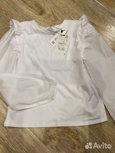 Блузка zara для девочки 152