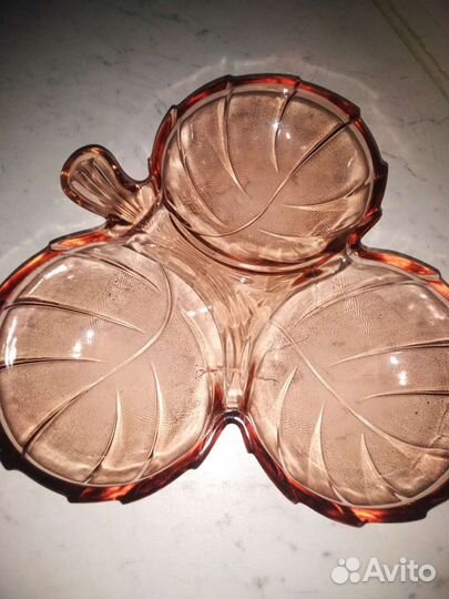 Посуда цветное стекло