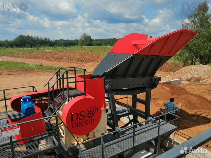 Агрегат загрузки и дробления ащд-350-пп-600-010 С