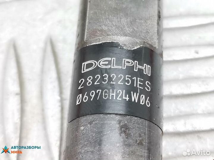 Форсунка Renault Modus 2006 8201265846