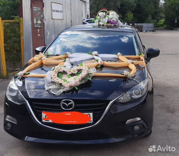 Свадебные украшения на машину продам