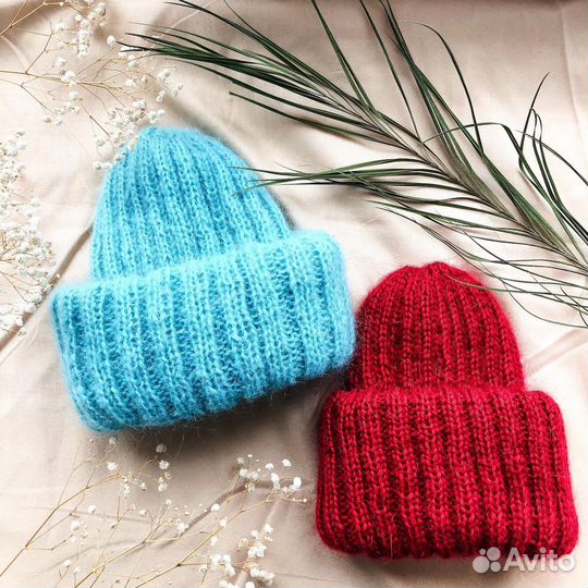 Шапка женская вязаная