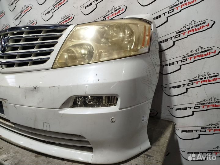 Nosecut toyota alphard ANH10W ANH15W MNH10W MNH15W 1 модель узкая туманка 5211958020A0 белый Q269