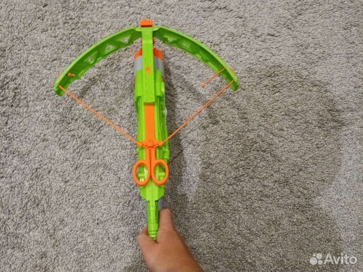 Бластер нерф арбалет зомби страйк