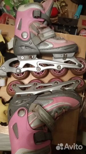 Ролики, коньки. Р33,36,37,39, защита