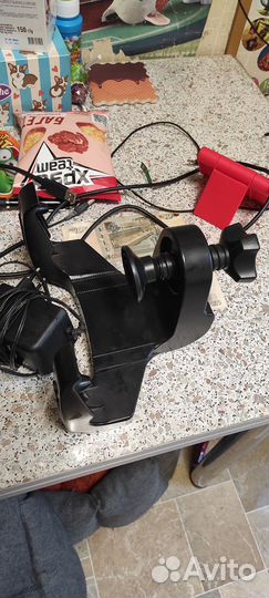 Игровой руль с педалями для пк Saitek