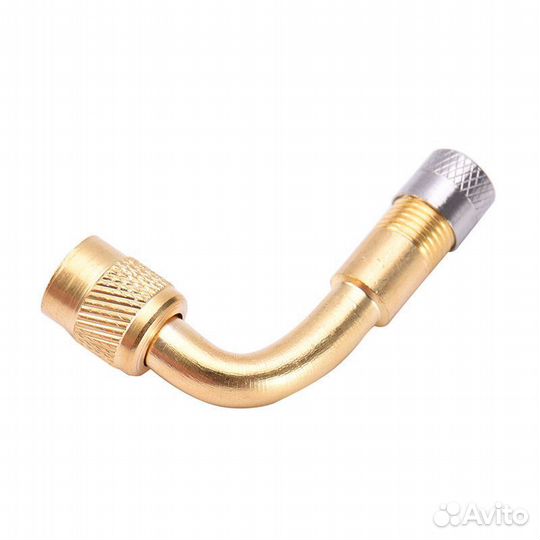 Удлинитель вентиля колеса металлический 90град