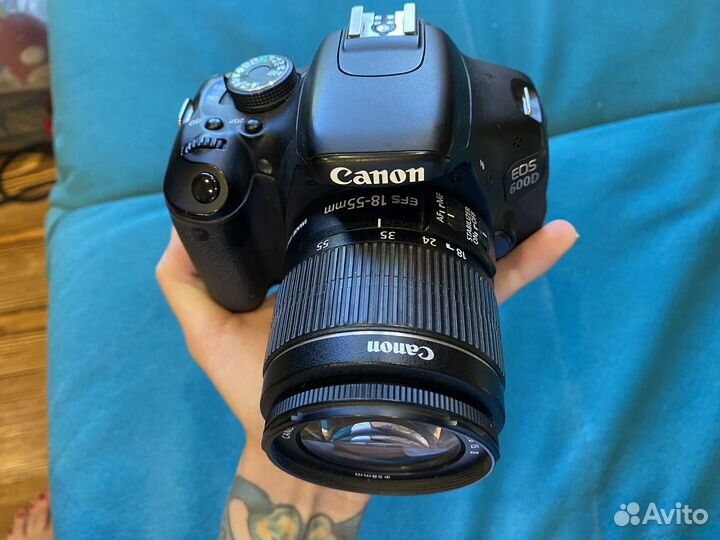 Зеркальный фотоаппарат canon 600d