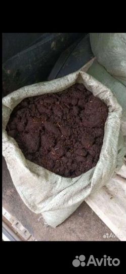 Навоз конский в мешках