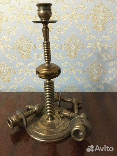 Подсвечник бронза СССР